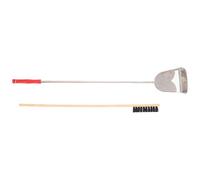 JUMPLAWN 2pcs Bird Cage Cleaning Brush Set Efficient Dung Small Cleaning Brush for Pet Bird Supplies for Bird Cage Small Animal Maintenance