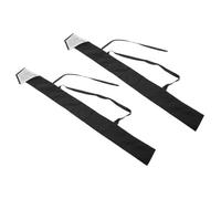JUMPLAWN 2pcs Black Polyester Carrying Bag for Chinese and Training Swords | Simple Design, Hands-free Carry for Theatre Crews, Cosplay Events, Outdoor Use, Collection Display Cover