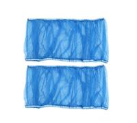 JUMPLAWN 2pcs Blue Mesh Bird Cage Cover Netting Helps Messy Scatter Fits Securely Bird Cage Accessory for Parrots
