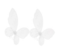 JUMPLAWN 2Pcs Butterfly Fairy Wings Costume Accessory for Design Materials for Birthday Parties and Halloween Dress Up Butterfly Wings