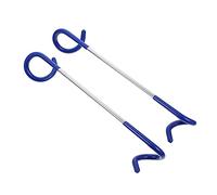 JUMPLAWN 2Pcs Camping Light Hooks Multifunctional Tent Pole Hooks for Outdoor Use Non Slip Design for Hanging Lights Hats Bags and More Easy Installation Trees Poles Random Random Color