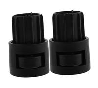 JUMPLAWN 2pcs Fitness Equipment Leg Caps Non Skid Foot Protectors for Gym Gear Durable Floor Protectors for Home Commercial Use Easy Install Exercise Equipment Accessories