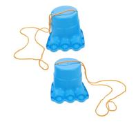 JUMPLAWN 2Pcs Jumping Stilts Lightweight Outdoor Balance Training Tool for Fun Kindergarten Activity Interactive Parent Game Bright Color Design