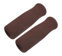 JUMPLAWN 2pcs Non-slip Handle Grip Foam Handle Cover, Nbr, Brown, Comfortable Grip, Universal Fit for Walking Stick and Trekking Pole, Outdoors Daily Routines