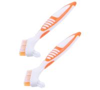 JUMPLAWN 2pcs Portable Turtle Shell Cleaning Brush Set Double-sided Mud Remover Aquatic Turtle Cleaning Tool for Home and Aquarium