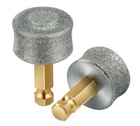 JUMPLAWN 2pcs Replacement Grinding Head for Dog Nail Grinder Alloy Sand Pet Grooming Tool for Electric Claw Trimmer Easy Installation Maintenance