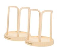JUMPLAWN 2pcs White Disposable Cup Storage Organizer Paper Cup Dispenser for Home and Coffee Multipurpose Holder for Milk Tea Kitchen Utensils Neat Rack with Opening Design
