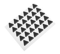 JUMPLAWN 30pcs Heat-resistant Color-changing Warning Labels for Hot Surface, Temperature-sensitive Anti-scald Stickers for Kettles and Food Warmers, Industrial Safety Caution Signs