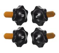 JUMPLAWN 3d Printer Bed Leveling Spring and Screw Kit with Stylish Aluminum Springs, Convenient M5x40mm Adjustable Screws for Accurate DIY Printer Bed Leveling