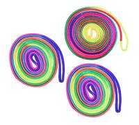 JUMPLAWN 3pcs Cats Cradle String Game Finger String Toys for Kids Rainbow Colored Party Favors