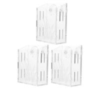 JUMPLAWN 3pcs Hanging Aquatic Planter Cups Fish Tank Planting Cup Suction Aquarium Plant Holder for Water Plants