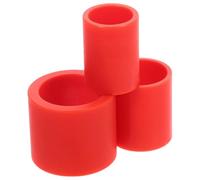 JUMPLAWN 3pcs Wheel Flange Adapter Plastic Arbor Mount Bushing Reducers for Bench Grinder Versatile to Grinding Wheel Bore Conversion Portable Reducing Sleeves for Metalworking and