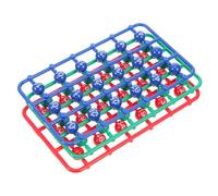 JUMPLAWN 49pcs Colored Lottery Balls for Bingo Game Raffle Balls Portable Game Props for Parties and Events for Group Activities