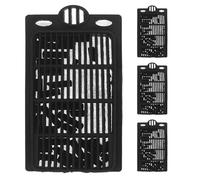 JUMPLAWN 4pcs Aquarium Internal Filter Accessories - Turtle Filter Cartridges - In-Tank Filtration for Reptiles Amphibians Frog Crab Cichlids