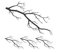 JUMPLAWN 4pcs Faux Antler Branches 13 Inch Decorative Artificial Twigs