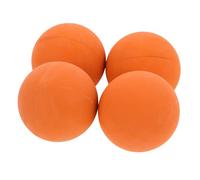 JUMPLAWN 4Pcs Rubber Balls for High Elasticity Bouncy Training Balls for Reaction Speed and Agility Lightweight Hollow Design for Dynamic Practice for Home Gym
