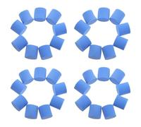 JUMPLAWN 50 Pcs Ants Farm Test Tube Sponge Plugs Accessories, Small Diameter Moisture Retaining Water Block Plugs for Ant Habitat Nest Tubes