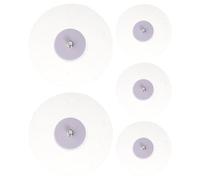 JUMPLAWN 5pcs Adhesive Wall Mount Screw for Security Cameras with 1/4' Thread, Silicone Material, Strong Adhesive Security and Stable Support, for Entryway and Office Use