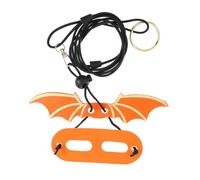 JUMPLAWN 5Pcs Adjustable Lizard Harness and Leash with Wings for Bearded Dragons Geckos and Small Reptiles Outdoor Walking Safety Gear