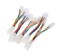 JUMPLAWN 5pcs Electric Bike Wire Harness Motor Cable Connector Set for Electric Bikes Adapter Kit New National Standard Wire Harness