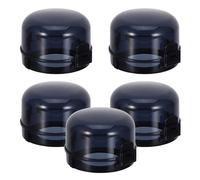 JUMPLAWN 5pcs Gas Oven Knob Covers Stove Safety Protectors Waterproof Oil-Resistant High Temperature Resistant Babyproofing Stove Knob Safety Covers for Kitchen Protection