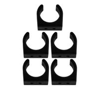 JUMPLAWN 5pcs Heavy Duty U-shaped Nylon Pipe Clamp for Marine Use, Easy Installation and Reusable Pole Holder with Smooth Finish, Suitable for Fuel Poles and Electrical Wires on Yachts