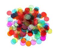 JUMPLAWN 600Pcs Bingo Chips for Learning Math Counting Disks Colors for Educational Activities and Games for Sorting Patterning and Grouping for Bingo
