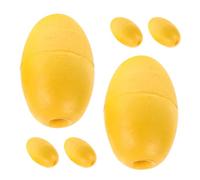 JUMPLAWN 6pcs Kayak Anchor Rope Float Marine Rope Floats Yellow Pvc Weather-resistant Material Rapid Anchoring Secure Mooring for Yacht Kayak Mooring in Rough Seas