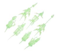 JUMPLAWN 7pcs Glow-in-the-dark Dinosaur Skeleton Pvc Bone Models for Kids Realistic Tyrannosaurus Mosasaurus Styracosaurus Toys Educational Dinosaur Fossil Assembly Set Kids’ Interactive Playset