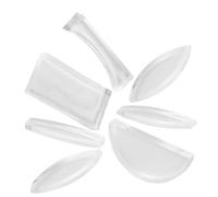 JUMPLAWN 7Pcs Optical Lens Set for Physics Experiments Acrylic Convex Concave Lenses for Scientific Study Light Transmission for Middle School Laboratory Use