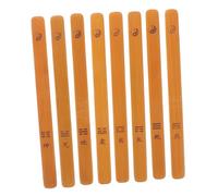 JUMPLAWN 8Pcs Vintage Blank Bamboo Divination Sticks Traditional Chinese Fortune Telling Tools for Spiritual Guidance Cultural Artifacts for Home Decor and Party Favors