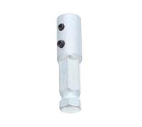 JUMPLAWN Alloy Polisher Adapter Extension Shaft Threaded Grinder Connector for Low-Speed Rotary Drill Bit Anti-Vibration Extension Rod for Precise Grinding and Polishing Portable DIY Repair