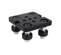 JUMPLAWN Aluminum Profile Pulley Printer Parts Accessories with Wheel Mini Gantry Plate for and Easy Assembly European Standard