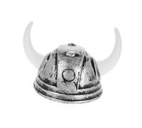 JUMPLAWN Authentic Viking Horned Hat for Cosplay and Themed Parties Decorative Ox Horn Hat Performance Prop for Festivals and Historical Reenactments Viking Accessory for Adults