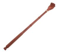 JUMPLAWN Bamboo Back Scratcher with Extended Wooden Handle, Versatile Use as Manual Back Massager and Wooden Scratching Massager, Massage Tool for Men to Itching and Relax Muscles