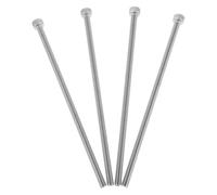 JUMPLAWN Bike Handlebar Riser Bolts with Weather Resistance and Precision Engineering M6x150mm 4pcs Stainless Steel Screws for Stem Adjustment