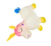 JUMPLAWN Bouncy Unicorn Horse Inflatable Hopping for Comfortable Durable Ride Animal for and Balance Training for Birthdays