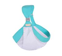 JUMPLAWN Breathable Mesh Carrier for Newborns Lightweight Wrap Carrier Comfortable Front Facing Design for Parents for All Seasons
