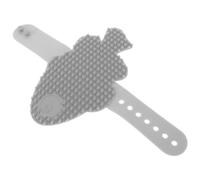 JUMPLAWN Cat Self Groomer Protecting Furniture with Adjustable Strap Fish Shaped Tpr Material Pet Massage Brush for Longhaired and Shorthaired Cats for Indoor Use on Wall Corners and Sofa