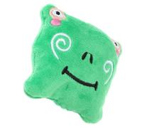 JUMPLAWN Catnip Frog Cube Cat Toy for Indoor Cats Interactive Plush Design Crinkle Paper Engaging Kitten Toy for Exercise and Playtime Stimulates Hunting Instincts