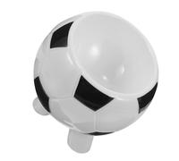 JUMPLAWN Ceramic Pet Bowl Wide Base Decorative Design Practical Dog Bowl Proper Height Moderate Capacity for Kitten and Puppy Pet's Dining Area Occasion