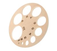 JUMPLAWN Cervical Dilations Board Wooden Fetal Position Tool for Childbirth Education for and Obstetric Classes Enhances Understanding of Physiological Changes Teaching Aid