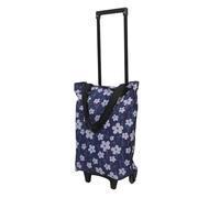JUMPLAWN Climbing Shopping Cart with Plastic Material and Thick Handle for Stair Use in Apartment and Camping