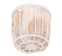 JUMPLAWN Cotton and Jute Bird Nesting Material Natural Nesting Pad for Parakeets Finches Canaries Cockatiels Comfortable Bird Cage Accessory for Nest Building and Decoration