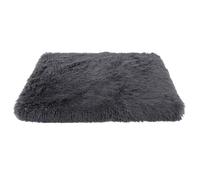 JUMPLAWN Deep Plush Square Dog Bed for Puppies and Cats, Dark Grey S 40X30X5Cm, Soft Pet Sofa Cushion for Household Daily Use and Comfortable Sleeping Mat