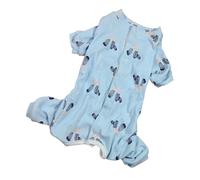 JUMPLAWN Dog Suit for Abdominal Care Comfortable Pet Apparel for Stress-reducing Design for Daily Use Cactus Pattern