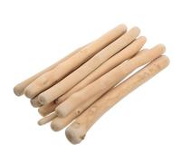 JUMPLAWN Drift Wood for Crafts Small Craft Sticks Branch Decor 1 Bag Beige Wood Branches for Office Decor Decorative Rustic Natural Beauty