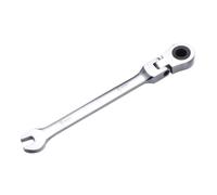 JUMPLAWN Dual Head 180 Degree Adjustable Head with Ratchet Wrench Spanner