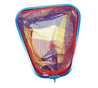 JUMPLAWN Fish Net Aluminum Alloy Catch and Release Net for Freshwater Saltwater Triangular Mesh Design Gentle Fish for Fishing Rivers Lakes Sea