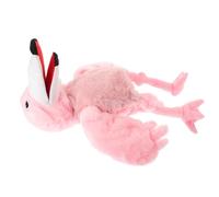 JUMPLAWN Flamingo Hand Puppet Soft Pp Cotton Plush Toy for Boys and Girls Role Play Puppet Boy Girl Party Game